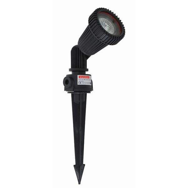 Garden Spike - 75mm - Black - GU5.3 1x35w 12v - 3 Pack