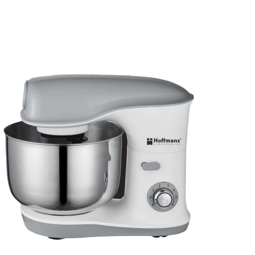 Hoffmans Kitchen Stand Mixer 8 L Stand Bowl Mixer-White 1000W