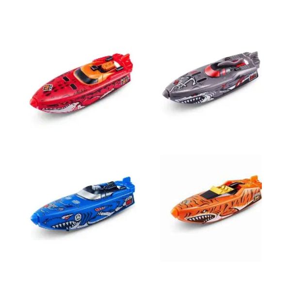 Set of 4 ZURU Robo Alive Robo Boats