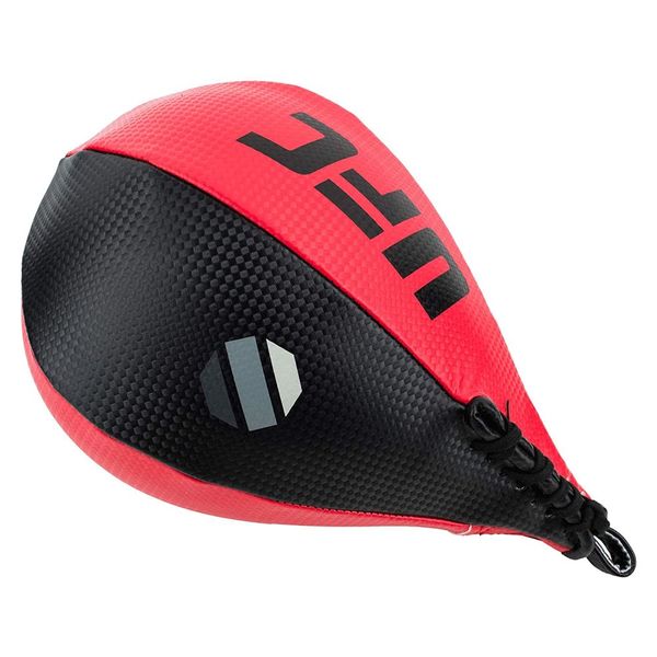 UFC Maya PU Speed Bag - Black/Red - 10" x 7