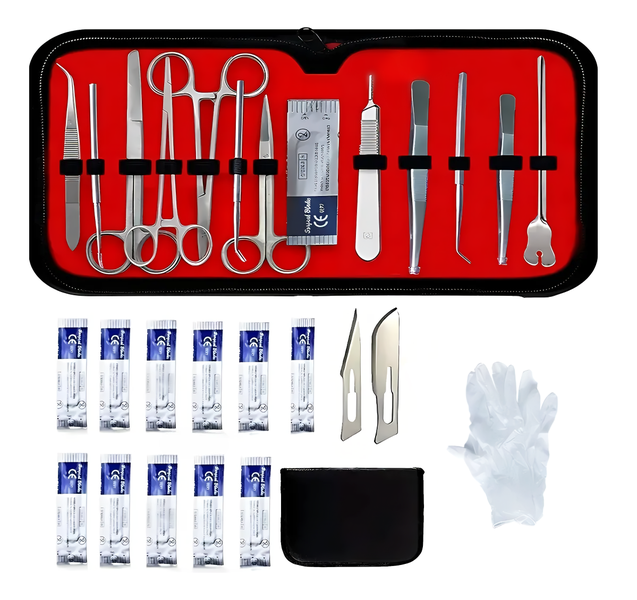 Dissection Kit for Medical Training 11 Blades 12 Tools