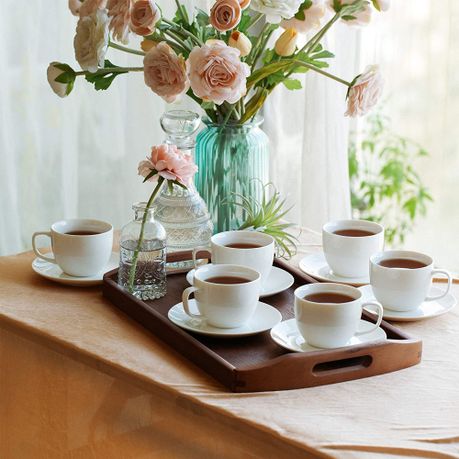 120cc Espresso Cups with Saucers Set - 12-Piece | Shop Today. Get