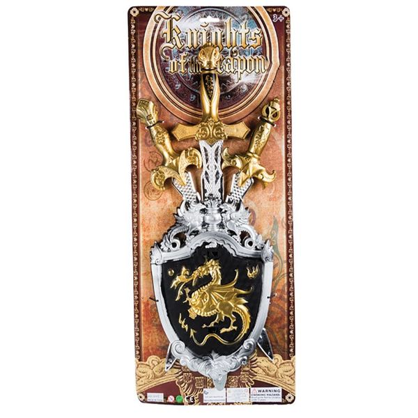 Sword and Shield - Boys Playset - 4 Piece