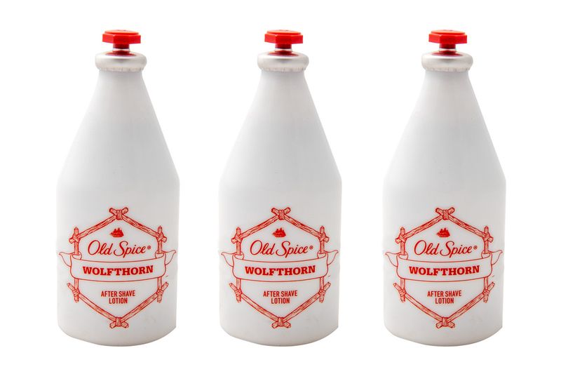 Old Spice Wolfthorn Aftershave Lotion Bundle - 3 x 100ml