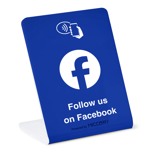 Miccory - Facebook Followers NFC Stand Display