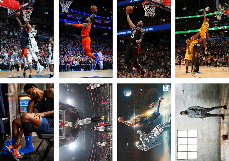 8 Pieces NBA Chris Paul Posters Frameless 11.5x16.5 Inch