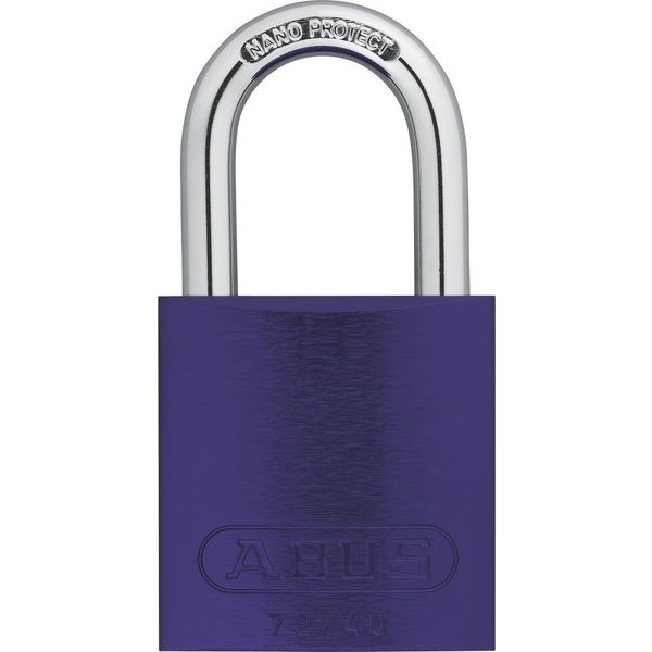 Abus 72/40mm Aluminium Padlock Purple KD