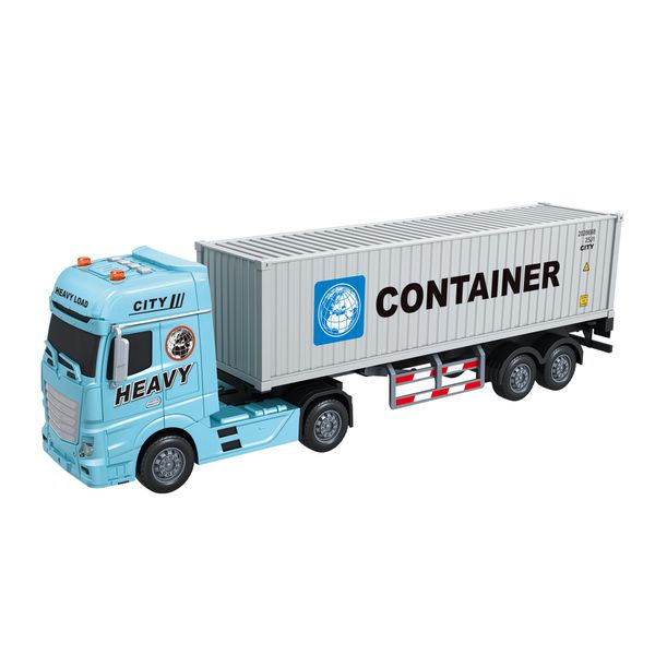 Toystar Truck with Container Trailer with Light and Sound (55cm Long)