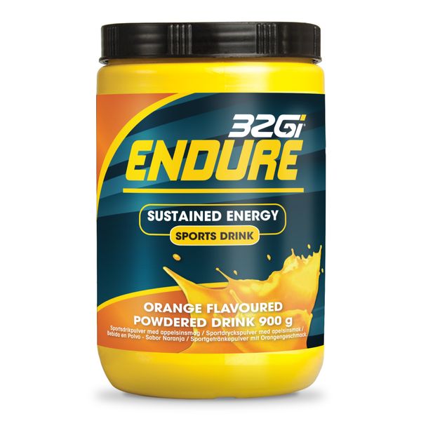 Endure - Sports Drink - Sustained Energy - Orange - 900g