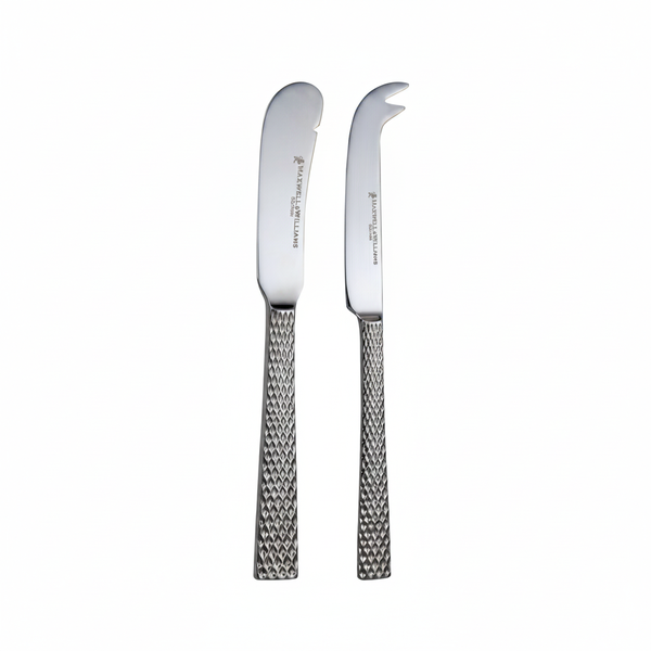 Maxwell &amp; Williams Cheese &amp; Pâté Knife Set 2 Piece - Polished Finish