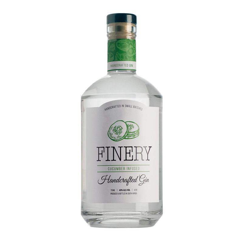 Finery - Handcrafted Gin - Cucumber - 750ml | Shop Today. Get it ...