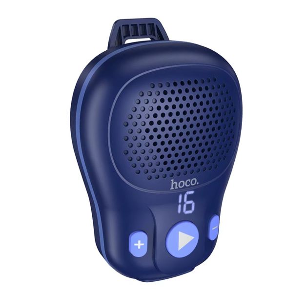 Hoco.HC44 Mini Wearable BT Speaker with Clip - Portable, IPX6 Waterproof