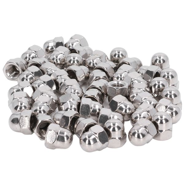 10 Pieces M10x1.5 Coupling Nuts (304SS, 40mm)