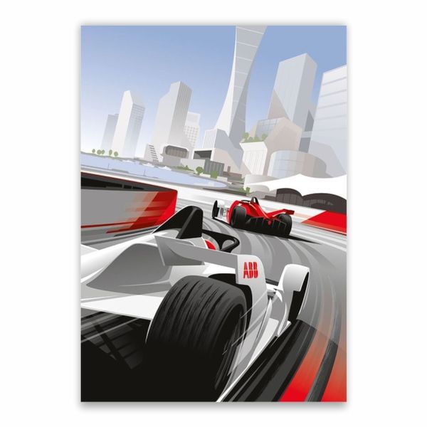 Motor Racing Poster - A1