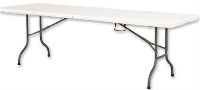 Vytal Home Plastic Foldable Canteen Table- 2.4m