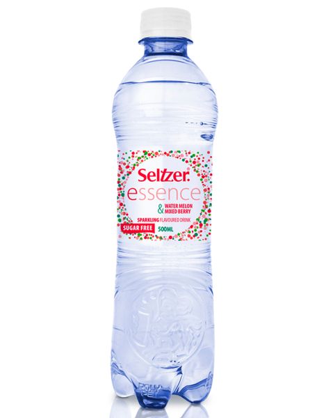 Seltzer Essence Watermelon &amp; Mixed Berry 24 x 500ml