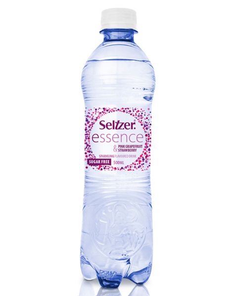 Seltzer Essence Pink Grapefruit 24 x 500ml