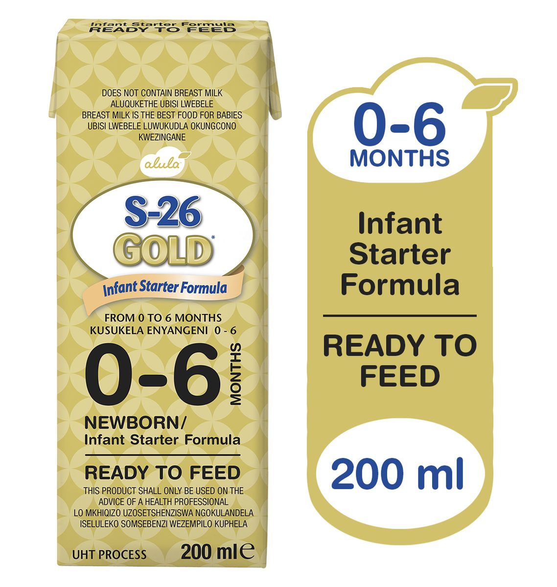 S26 Alula Gold Ready To Feed 200ml Pack X 6 Shop Today Get It 