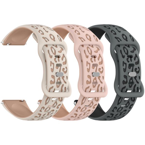 3 pieces 20mm Watch Bands Quick Release Replacement Wristband
