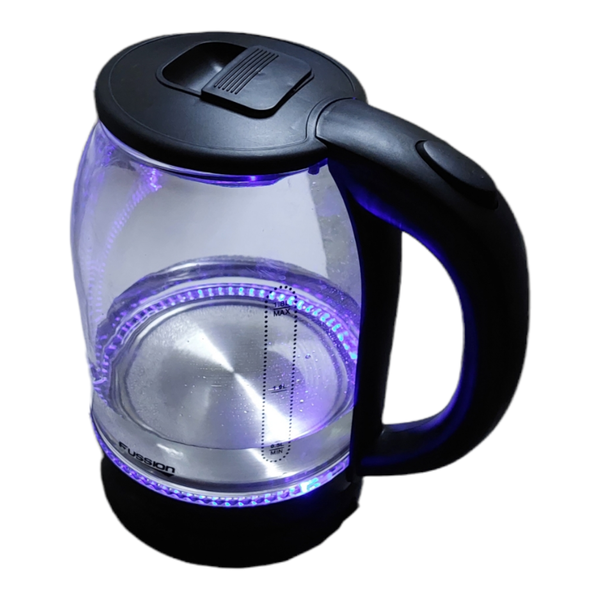 FUSSION 1.8L 1500W Cordless Glass kettle