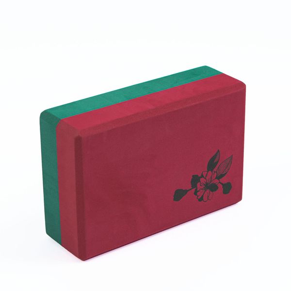 Bloom Two-Color EVA Yoga Block - 260g - Various Colours