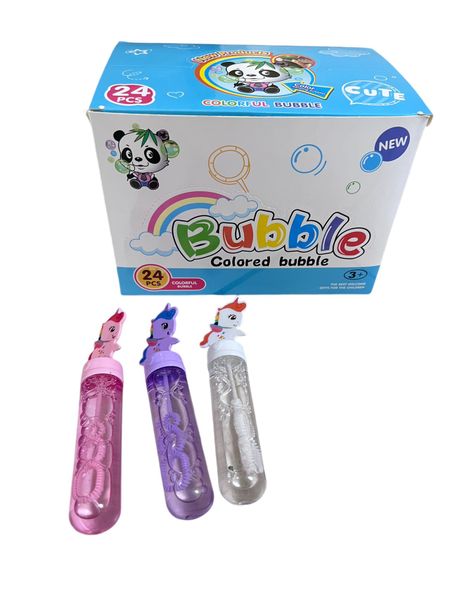Unicorn Small Bubbles Toy Bubble Stick Toys For Kids - 24 Piece