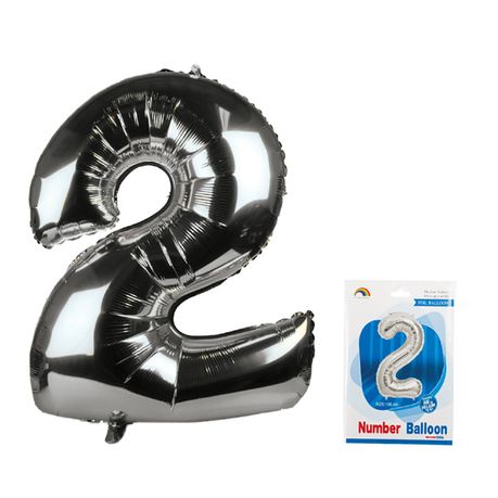 Ballon 2 ans aluminium