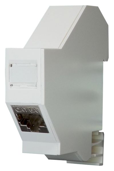 Tuk (SGKSSUDINS) DIN Rail Connector 35mm, Cat6A Jack