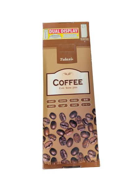 Tulasi Coffee Exotic Incense Sticks 6 Pack
