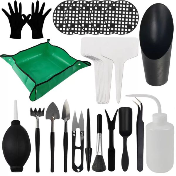 30-Piece Garden Hand-Transplanting Succulent Tool Set