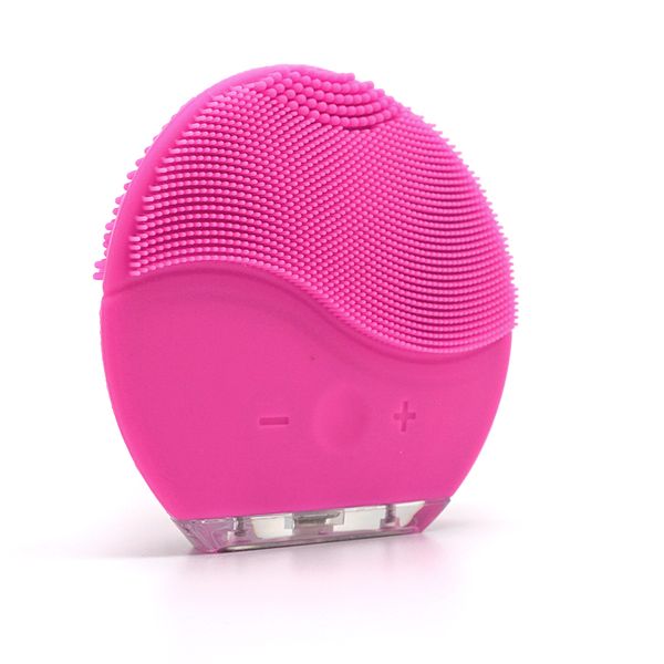 Mini Facial Cleansing Brush - Pink