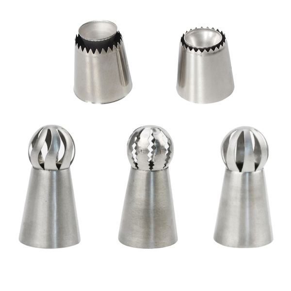 Kitchen Assorted Piping Nozzle Set of 5 Value Pack