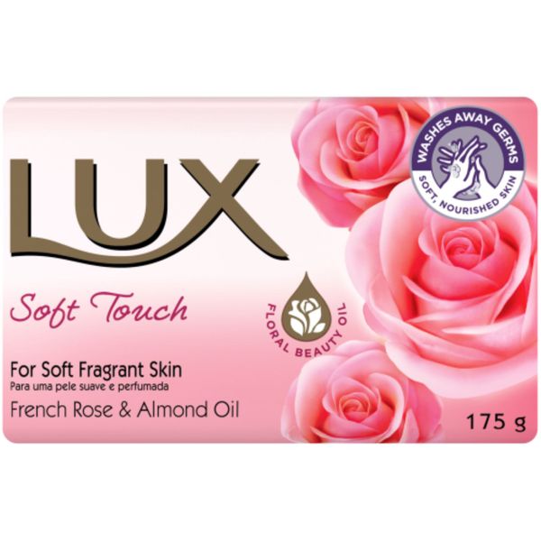 LUX Cleansing Bar Soap Soft Touch 175g x 4