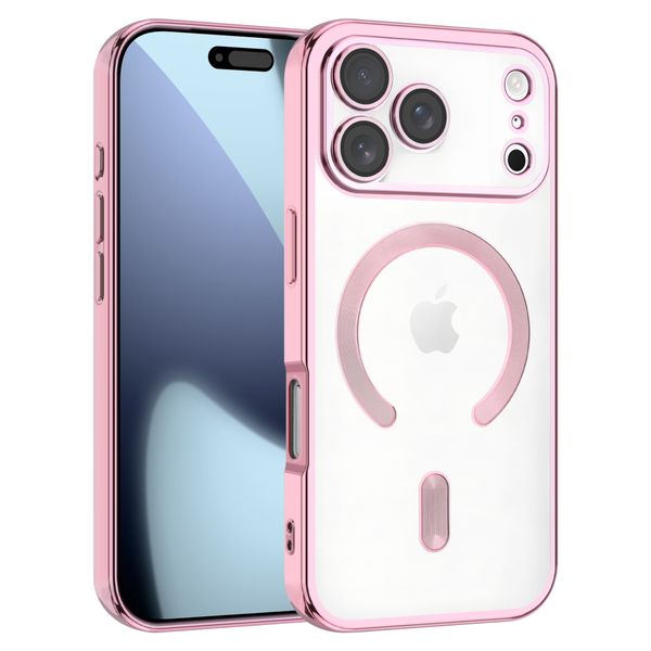 Luxury iPhone 17 Pro/Pro Max Cover with Rose Gold Finish