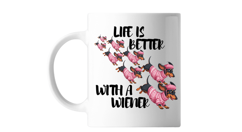 Sausage Dog Themed Coffee Mug