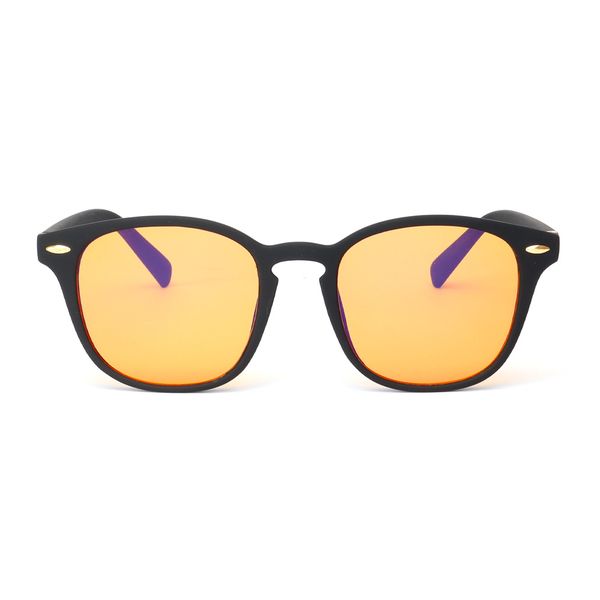 Sophie Moda Glasses: 98% Anti-Blue Light Night Sleep Amber - Adattare