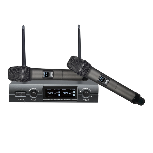 FTS KU300MKII Dual Handheld Wireless Microphones