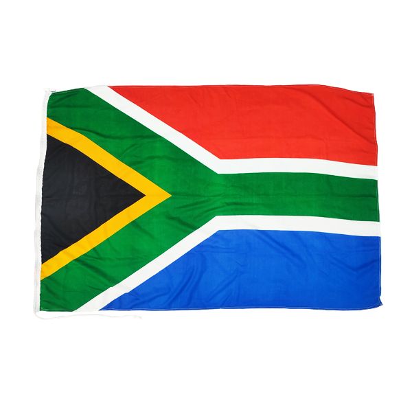 South African Flag with Rope and Toggle - 180 x 120cm