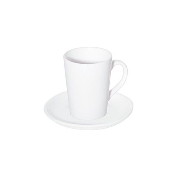 Fortis Prima White Double Well Saucer 24 Pieces