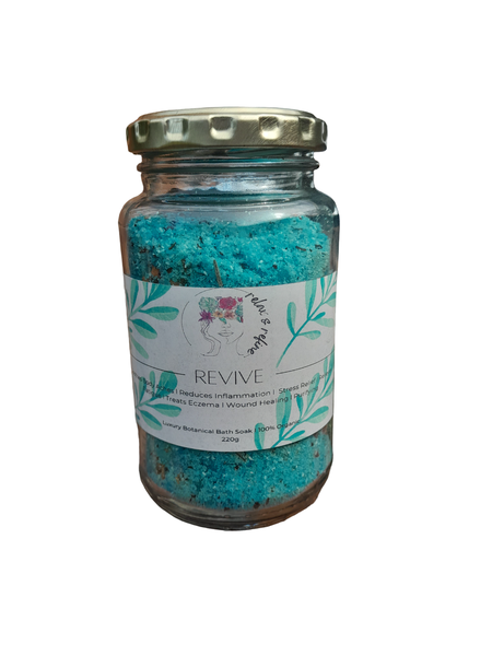 Relax &amp; Refine - Luxury Botanical Bath Soak - 220g