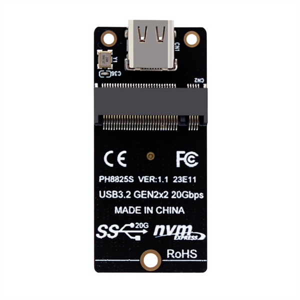 NVME to USB 3.2 Type-C Adapter M2 NVME SSD Adapter ASM2364 USB 3.2