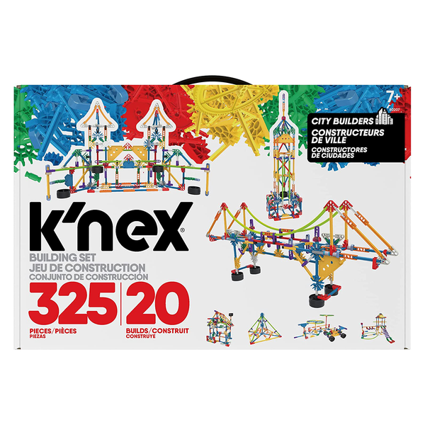 Knex - City Builders Building Set - 325 Pieces/20 Models