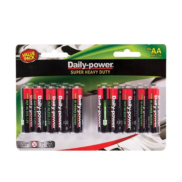 Daily Power AA Batteries 20Pack