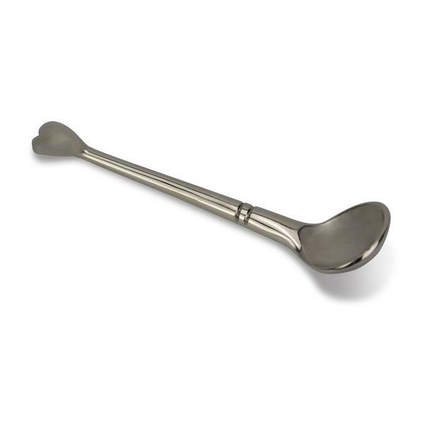 Sugar Spoon - Classic Style - Heart Shaped Handle – Silver