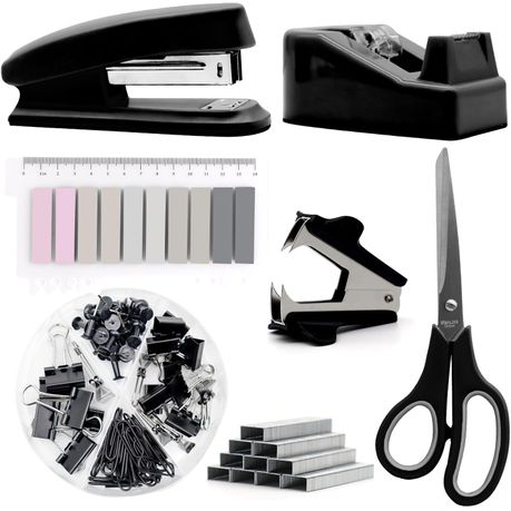 Stapler Office Set Desk Accessories-Set of 7 Image