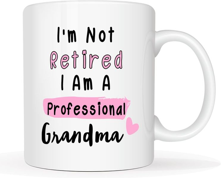 Professional grandma-Valentines-Father's day-Mother's day-Christmas Mug