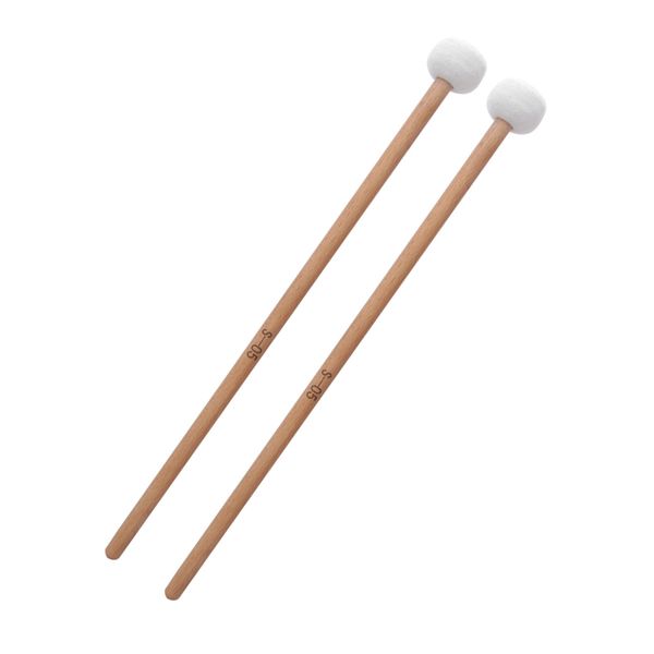 Felt Timpani Mallets Compatible with Snare Drum