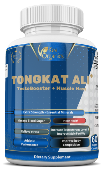 Kea Organics - Tongkat Ali (Eurycoma Longifolia) - 60 Veggie Capsules