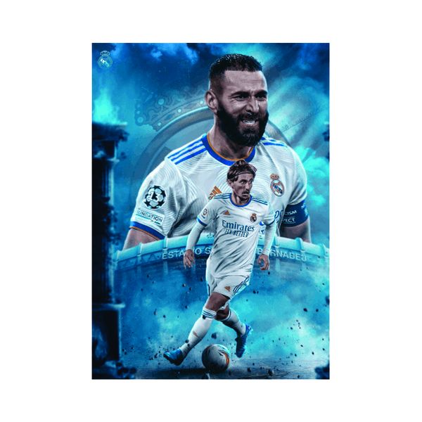 Benzema v Modri? Real Madrid - A1 poster