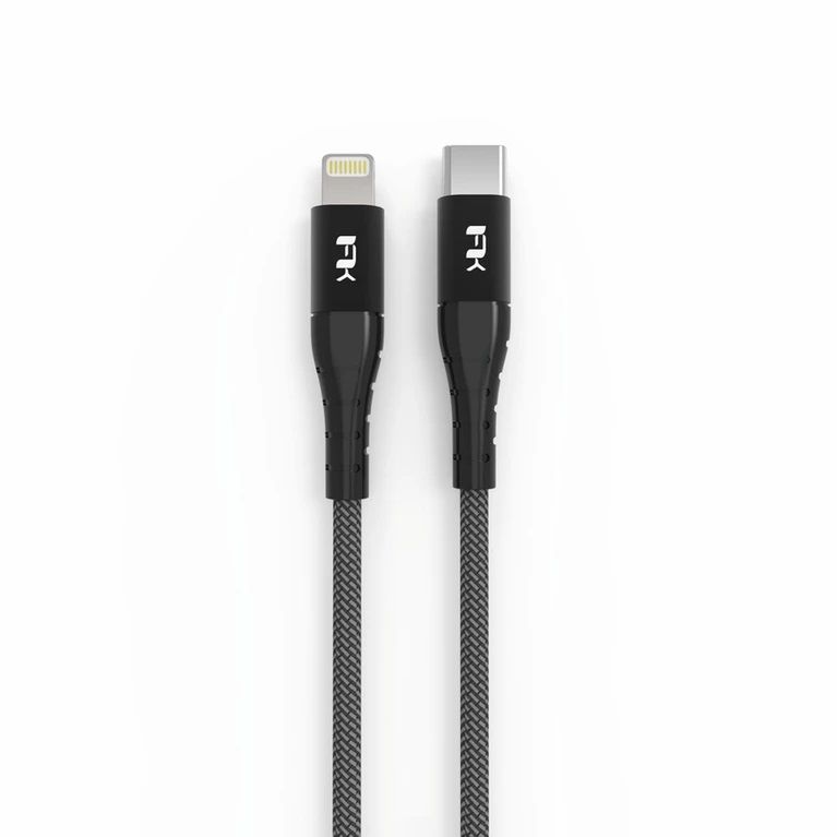 Feeltek 1.8M Apple Lightning to USBC Braided Cable Black Buy